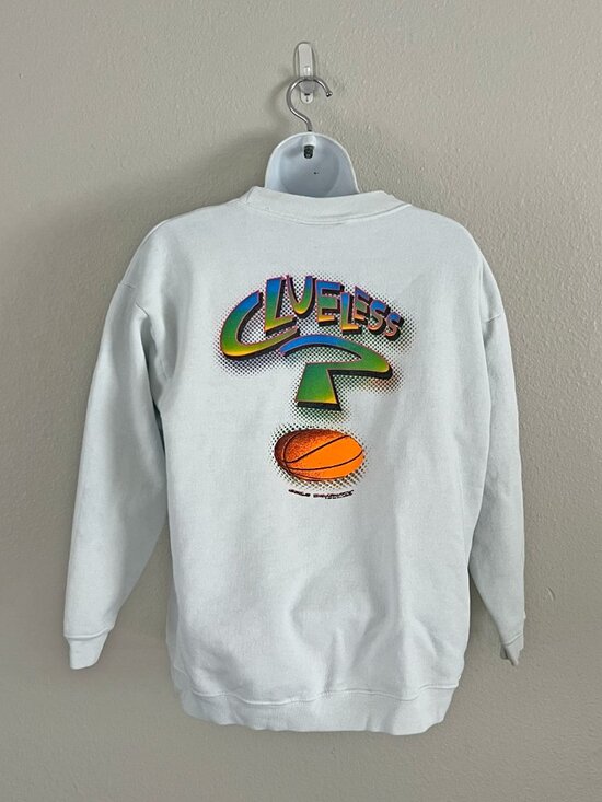 Big Ball Sports Tops - 90s Basketball Girls Dominate Men Are Clueless Big Ball Sports Sweatshirt Sz L